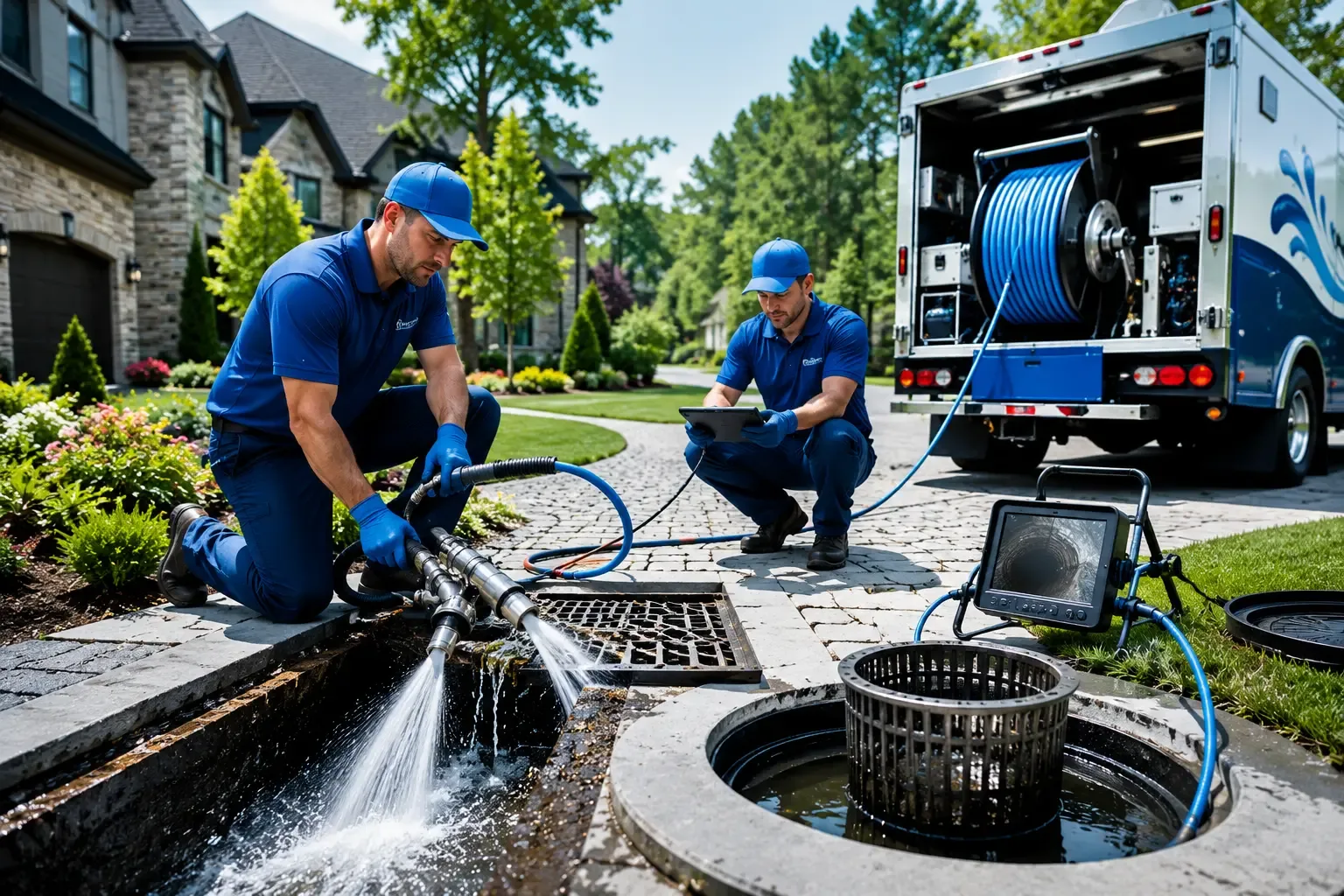 Local outdoor drain cleaning professionals in Forksville, PA